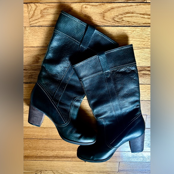 8.5 Timberland Rudston Earthkeepers Genuine Leather, Waterproof, Heeled Boot - Picture 1 of 8